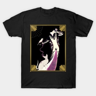 Reinterpreted vintage Fashion Glamourous Lady T-Shirt